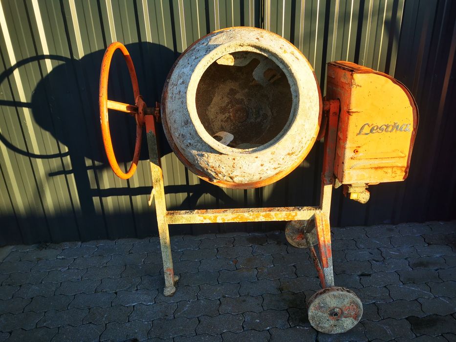 Betoniarka LESCHA 140L 230V z Niemiec