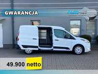 Ford Transit  Connect L2H1 MAXI Klima 120KM 3 osobowy Warsztat / Regały *Gwarancja