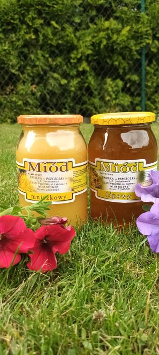Zestaw miodów mniszkowy i lipowy