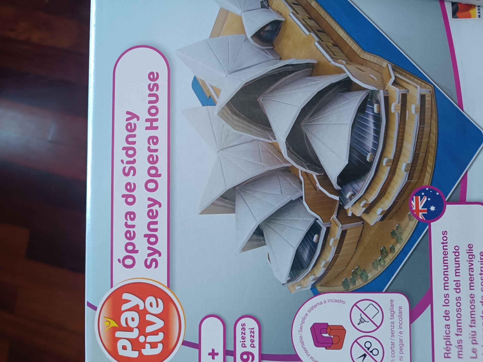 Puzzles 3D embalados