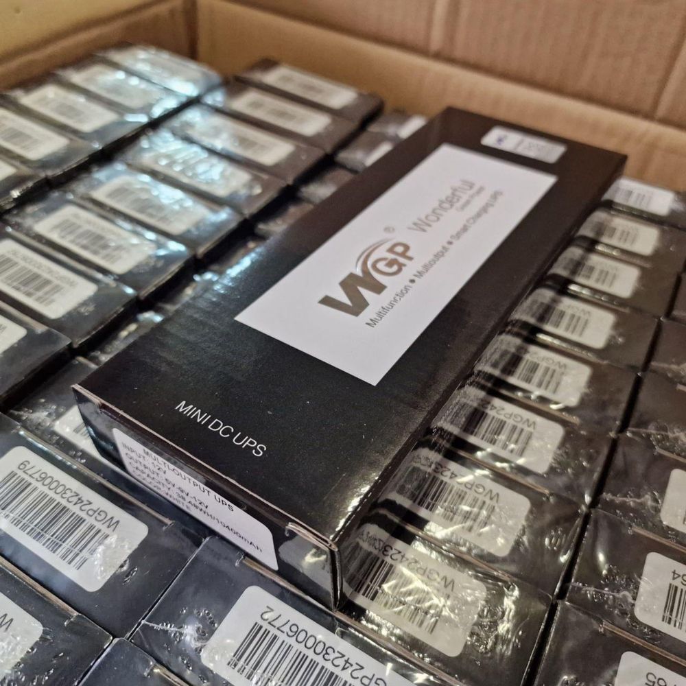 ИБП для роутера WGP Mini DC UPS 10400mAh 38Wh для камери/ терміналу
