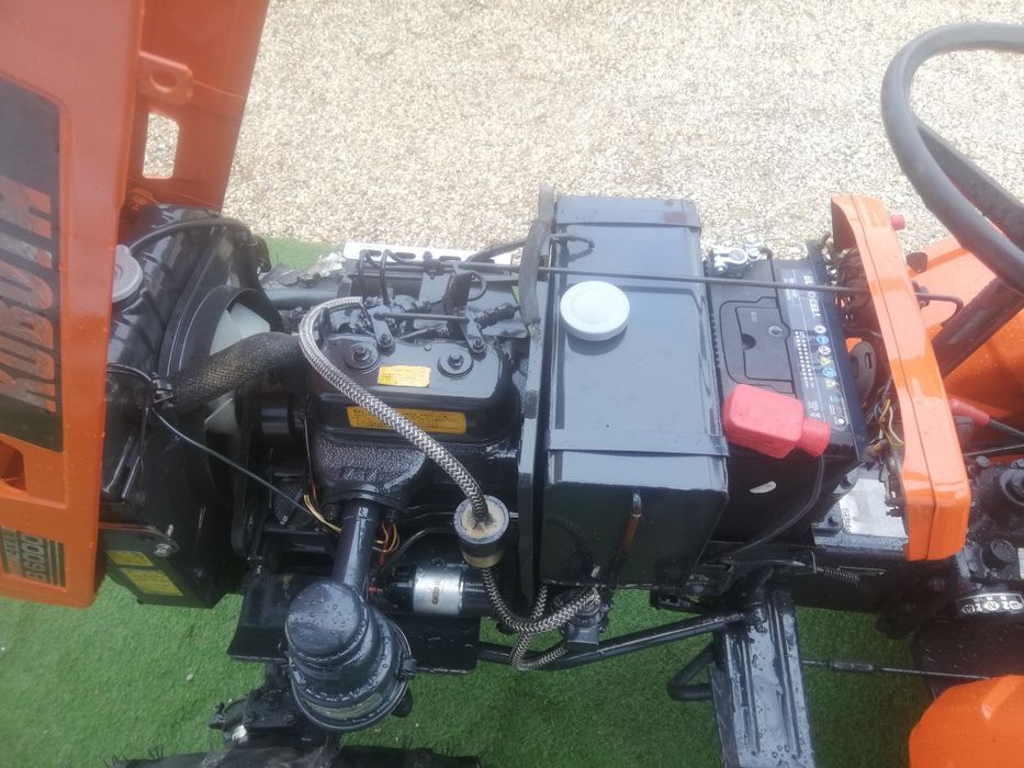 Kubota B6000, 4x4, Frese,transporte