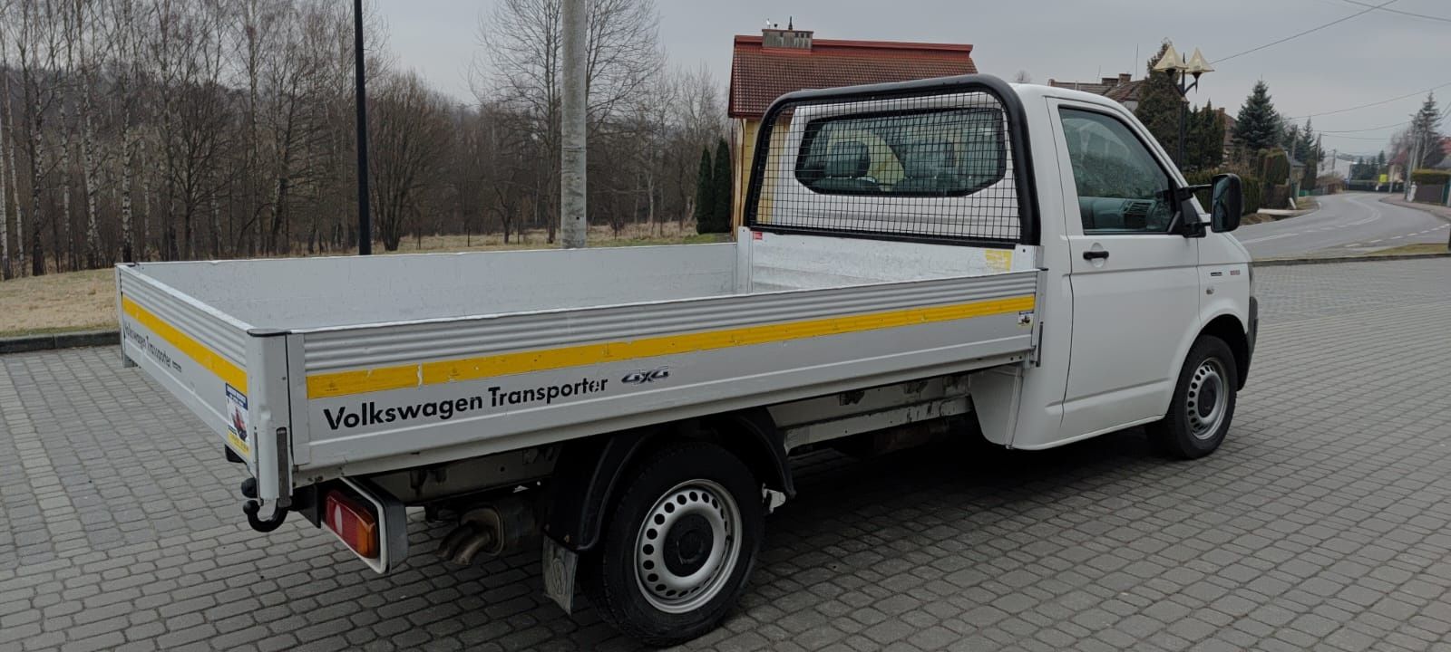 Transporter 4x4 skrzyniowy rama brygadówka 4 motion syncro dangel 5