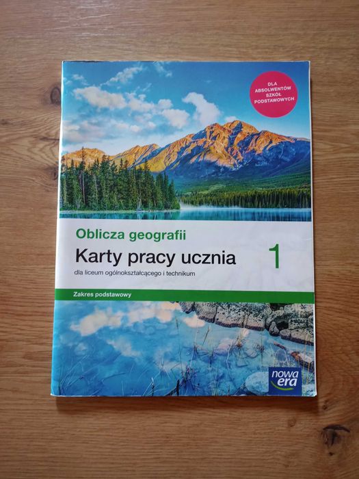Oblicza geografii 1. Karty pracy, ćwiczenia. Zakres podstawowy