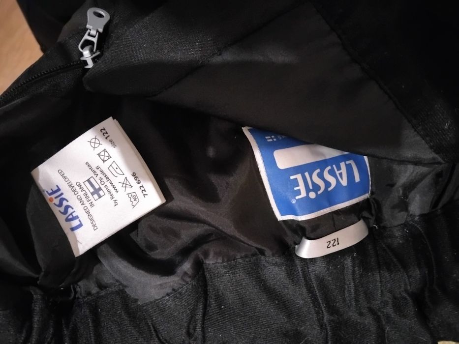 122 р.Зимние тёплые штаны спортивные на мальчика лыжные полукомбинезон