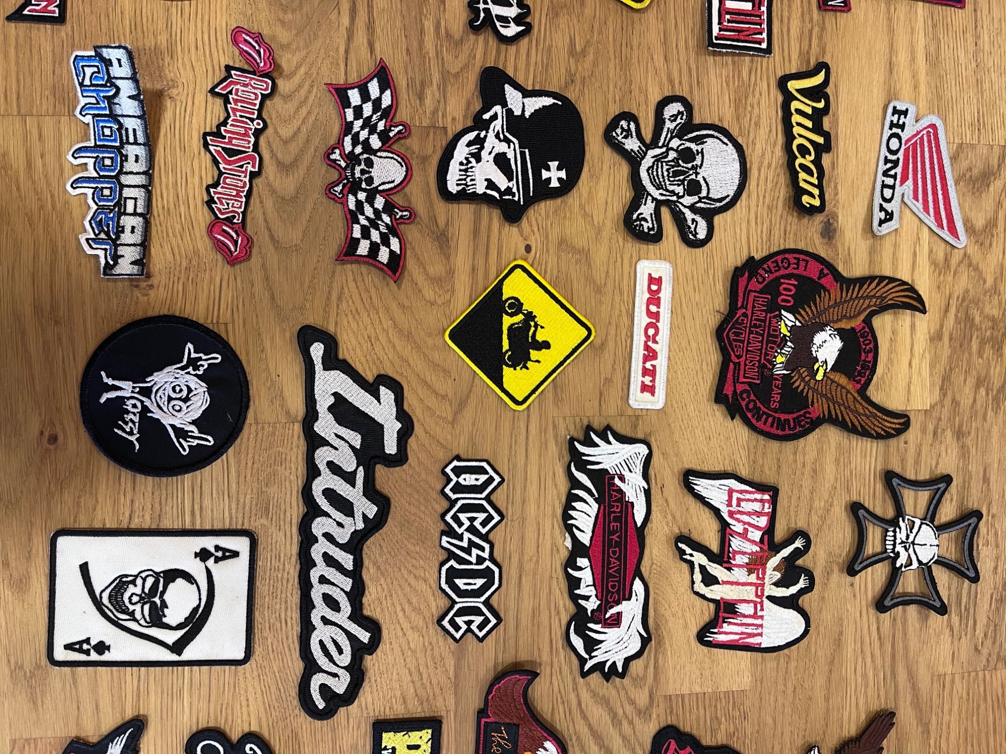 Patch de bandas e Bandeiras