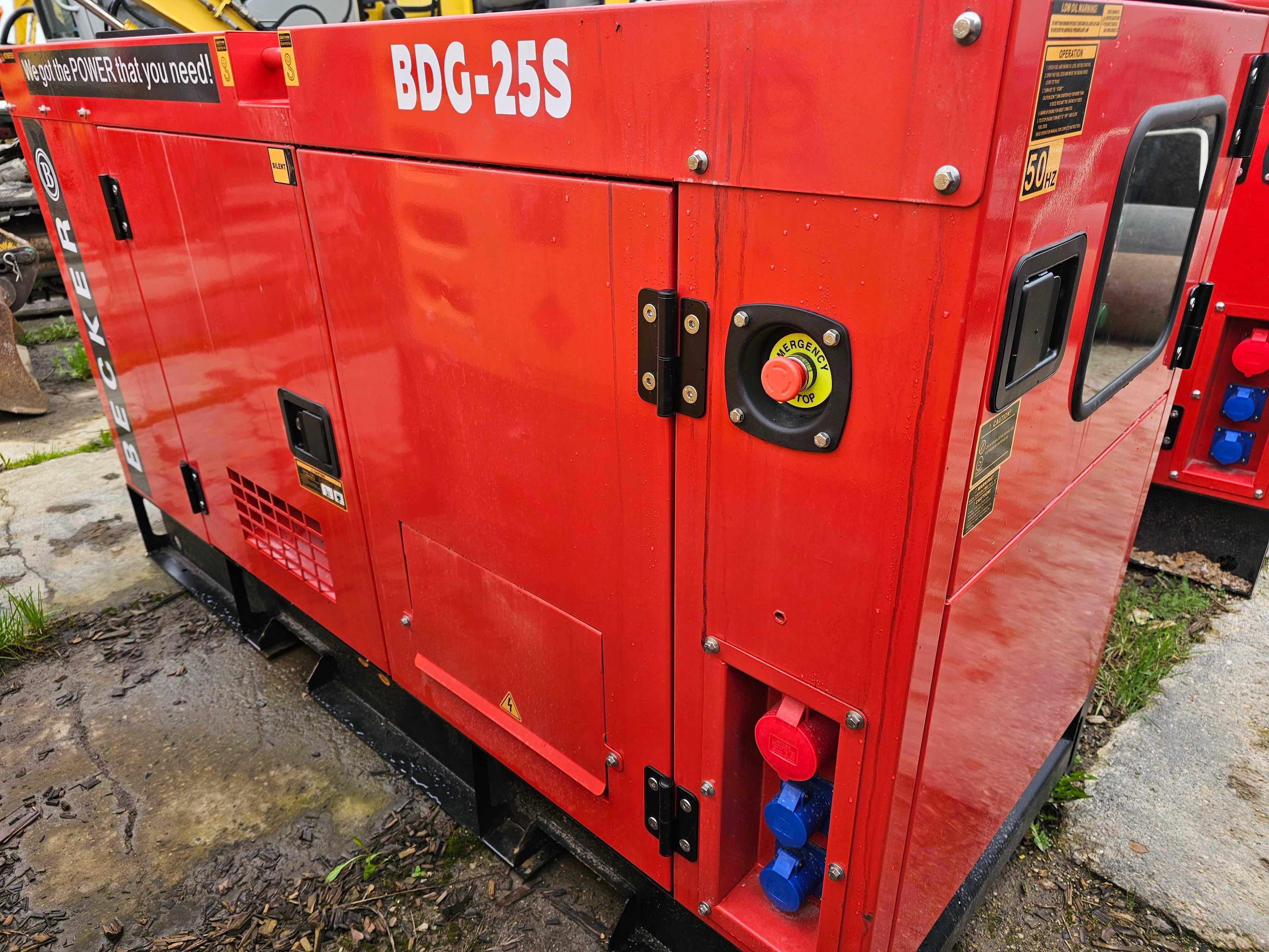 agregat becker  25kva