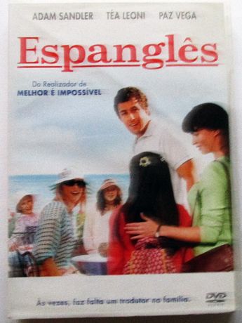 DVD - Espanglês, com Adam Sandler, Téa Leoni, Paz Vega