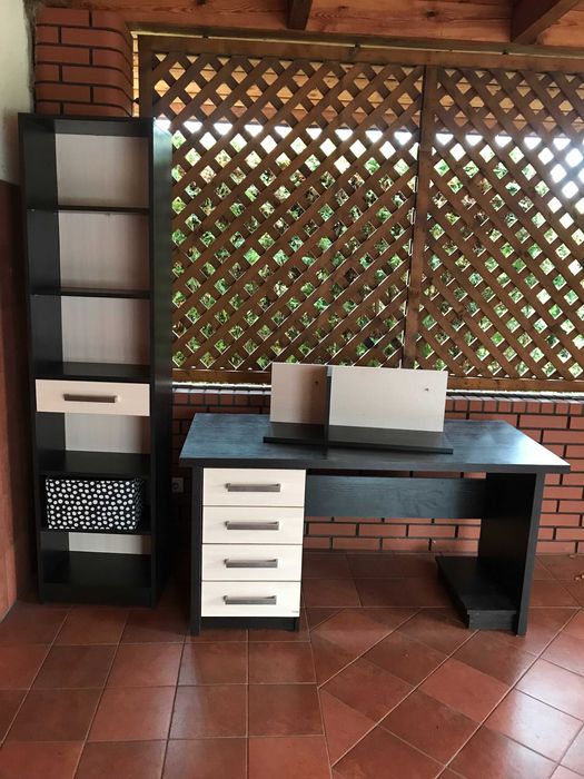 Biurko regał półka komplet