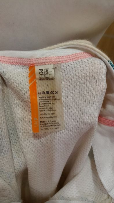 Bluzka koszulka termiczna wełniana, Merino Wool wełna Helly Hansen L 4