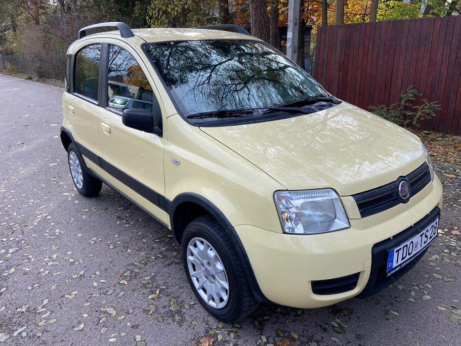 Fiat Panda 4x4 Klimatyzacja Hak 5-Drzwi Bez Korozji Świeży Serwis !