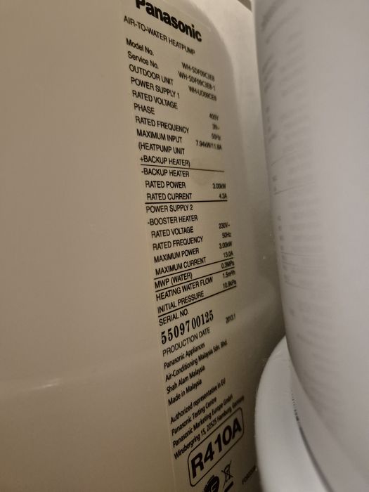 Pompa ciepła panasonic 10 kw
