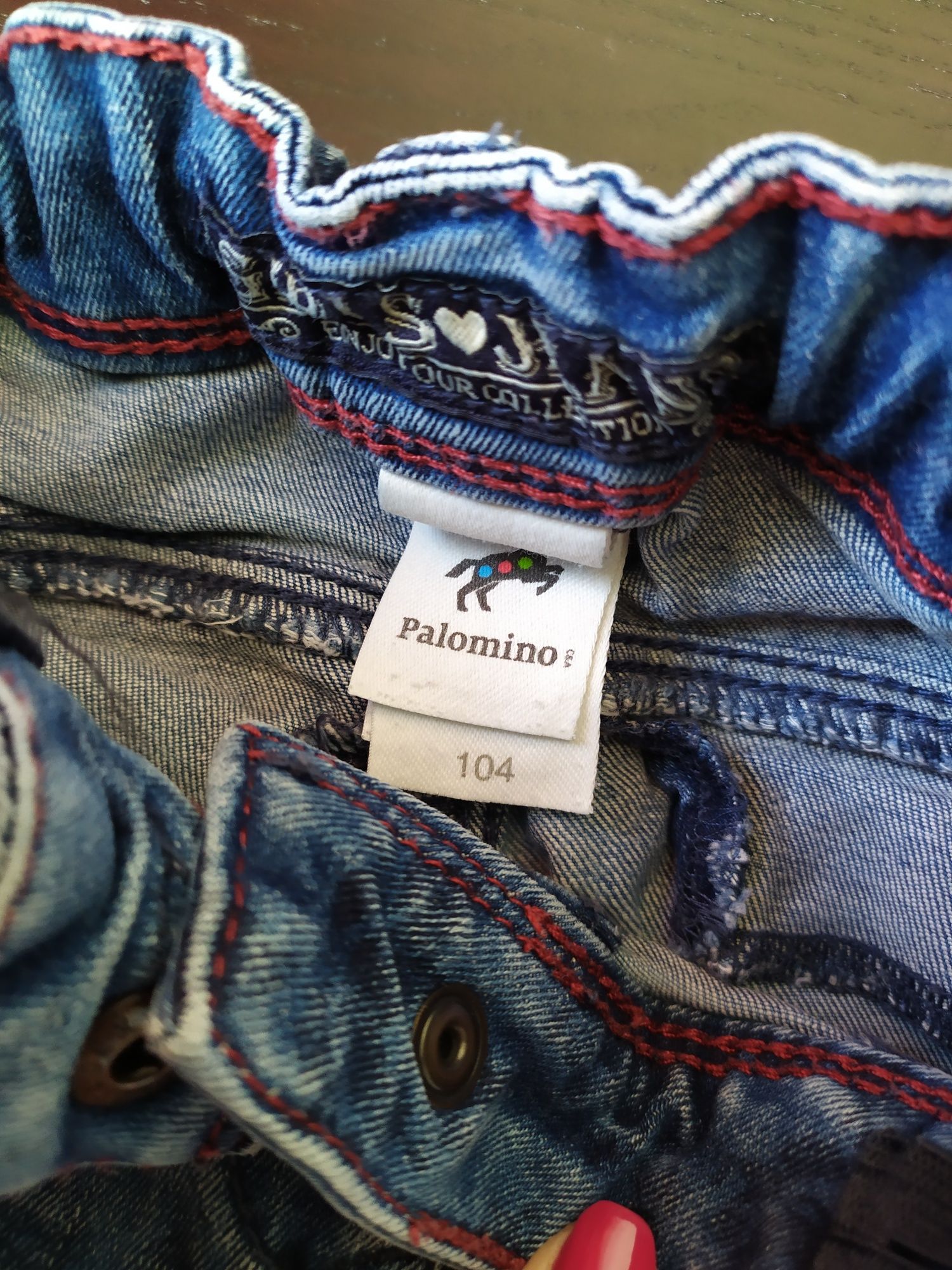 Spodnie jeansy r.104 dla dziewczynki