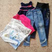Пакет вещей на девочку 4 5 лет реглан сарафан джинсы водолазка