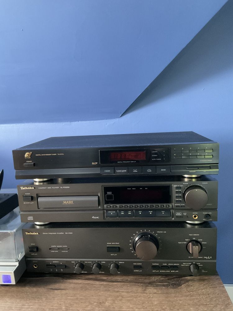 Technics wzmacniacz cd