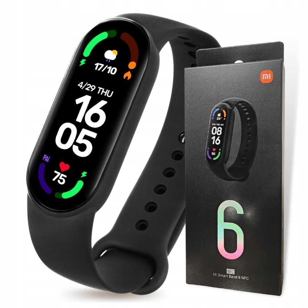 Smart Band Xiaomi Mi Band 6 Czarny