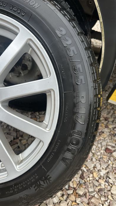 Kola 17 cali 5x114,4 Dodge, Chrysler z czujnikami cisnienia