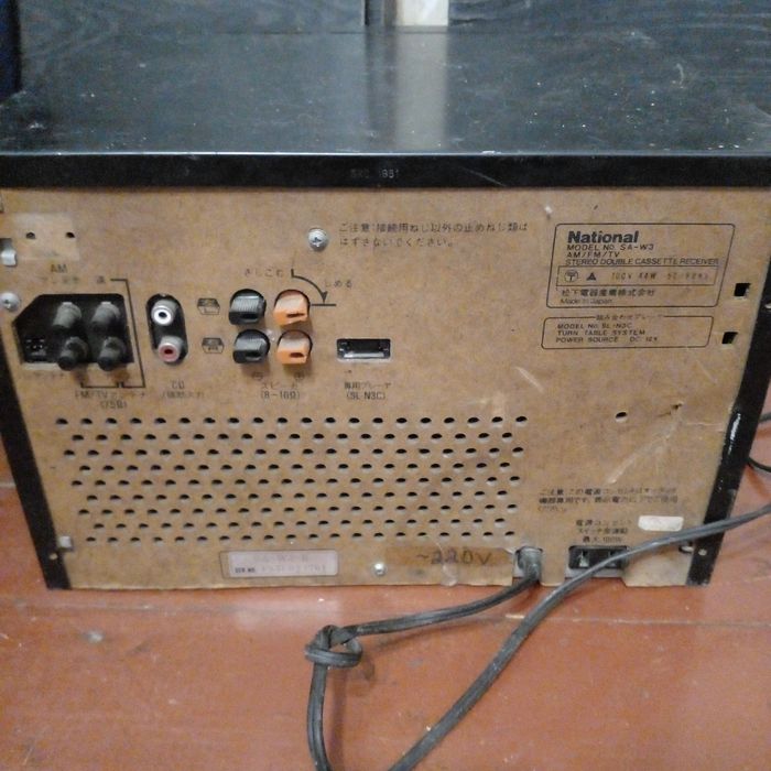 Кассетный ресивер NATIONAL  SA-W3 редкий под реставрацию