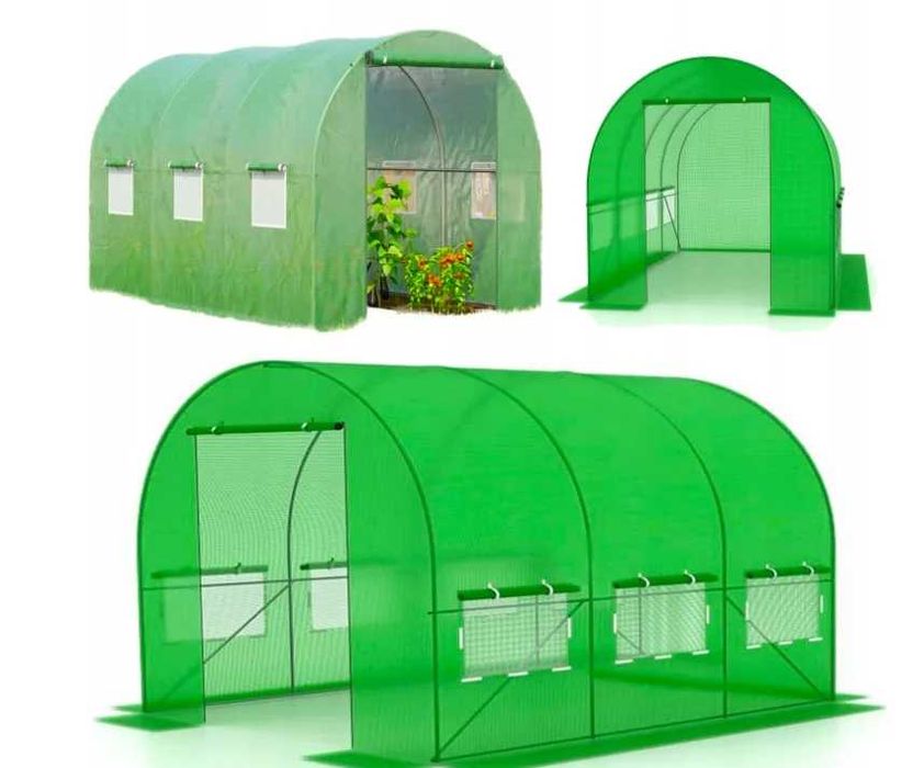Tunel ogrodowy *** szklarnia *** FOLIAK **3x2x2m gratis nasiona