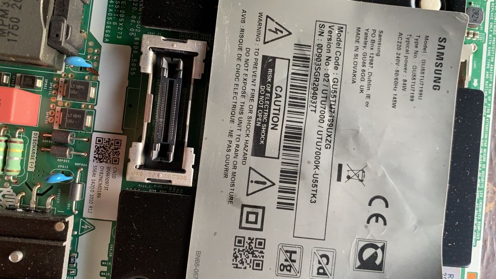 Samsung GU55TU8079U, GU55TU7199U, GU55TU7199U, UES5MU61790
