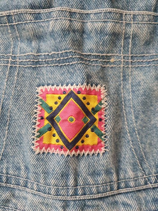 Джинсовий комбінезон р. 140- 146