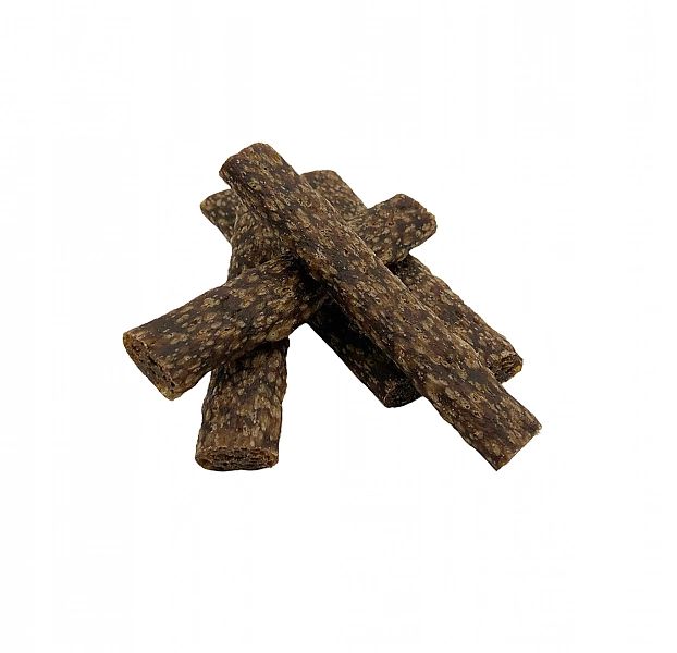 10x Przysmak dla psa kiełbasa wołowa wysokobiałkowa 10cm