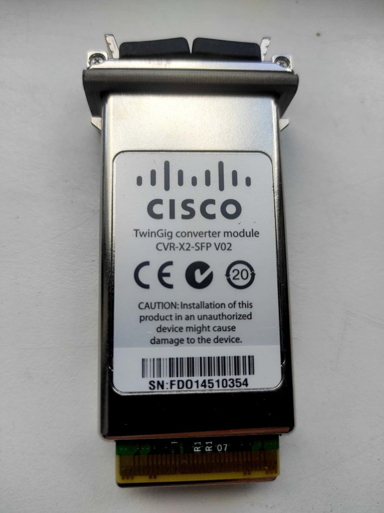 Cisco TwinGig converter module CVR-X2-SFP V02