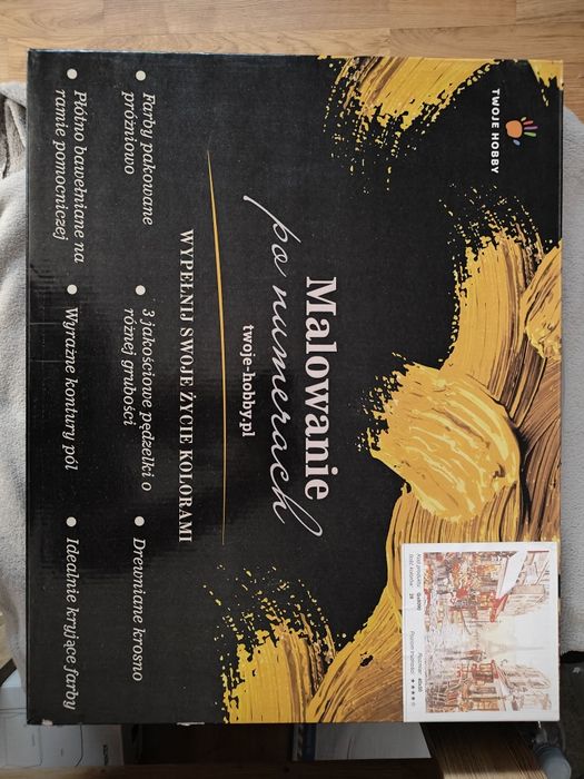 Obraz malowany po numerach