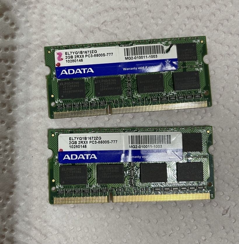 Memoria Ram pc3- pc2- 4gb/2gb/1gb  (6)