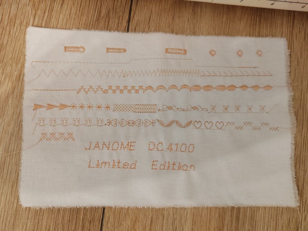 Stębnówka do szycia janome DC 4100