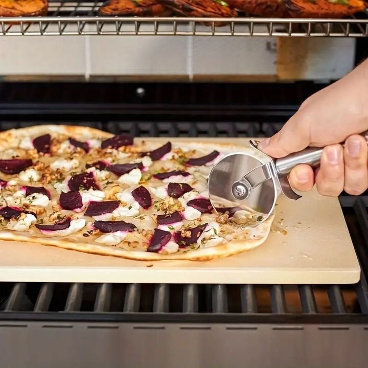Nóż radełko nożyk krajalnica do krojenia pizzy ciasta faworków #90
