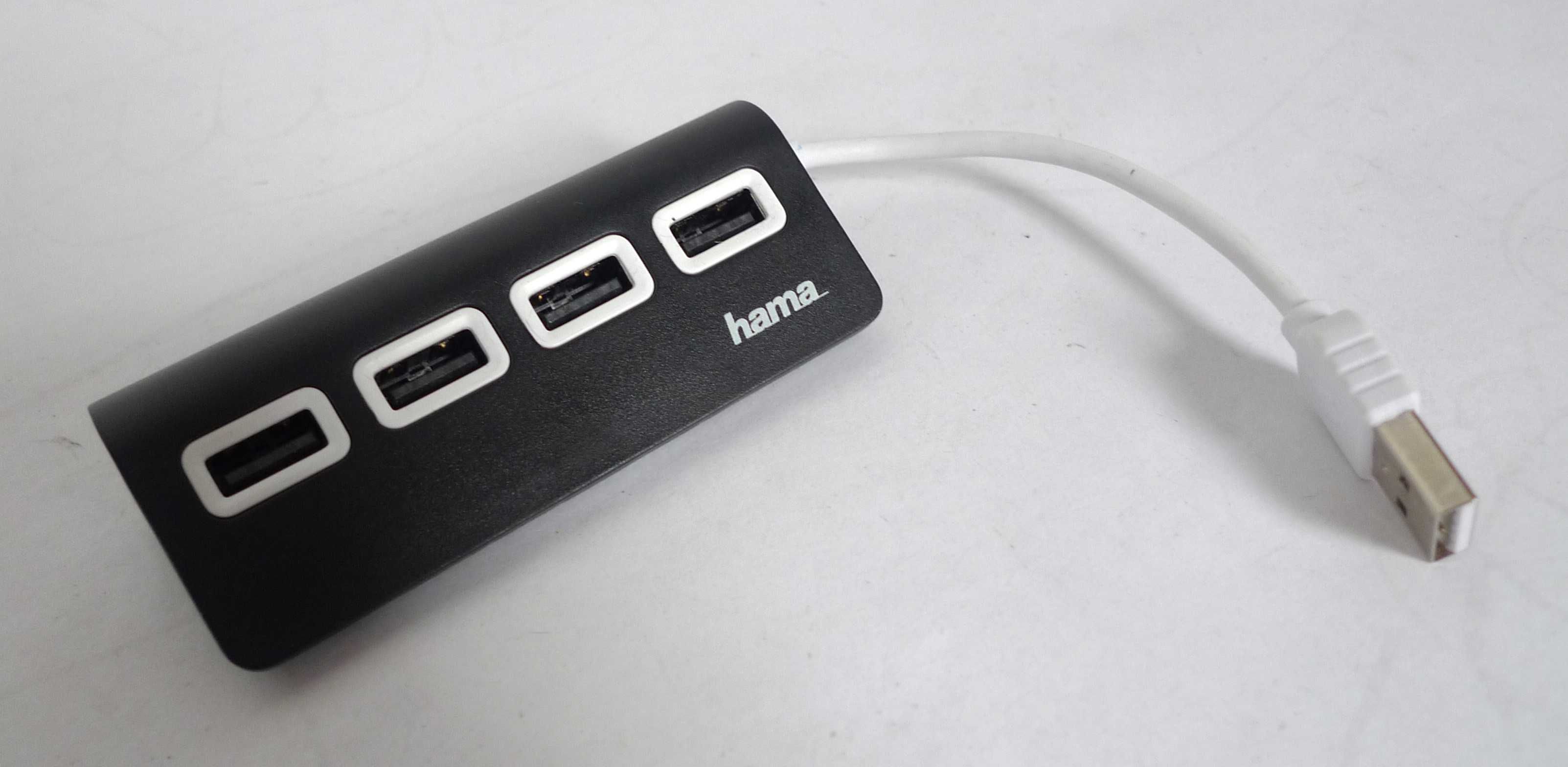 Hama hub 4 x USB powielacz portu USB