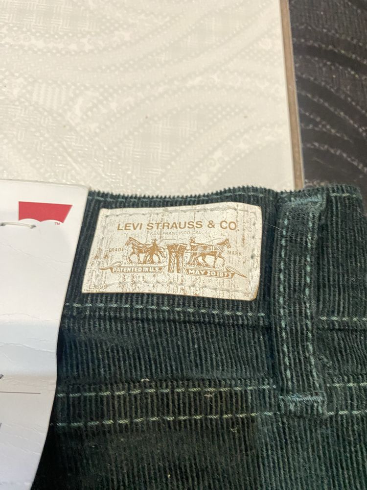 штани   вельветові levis