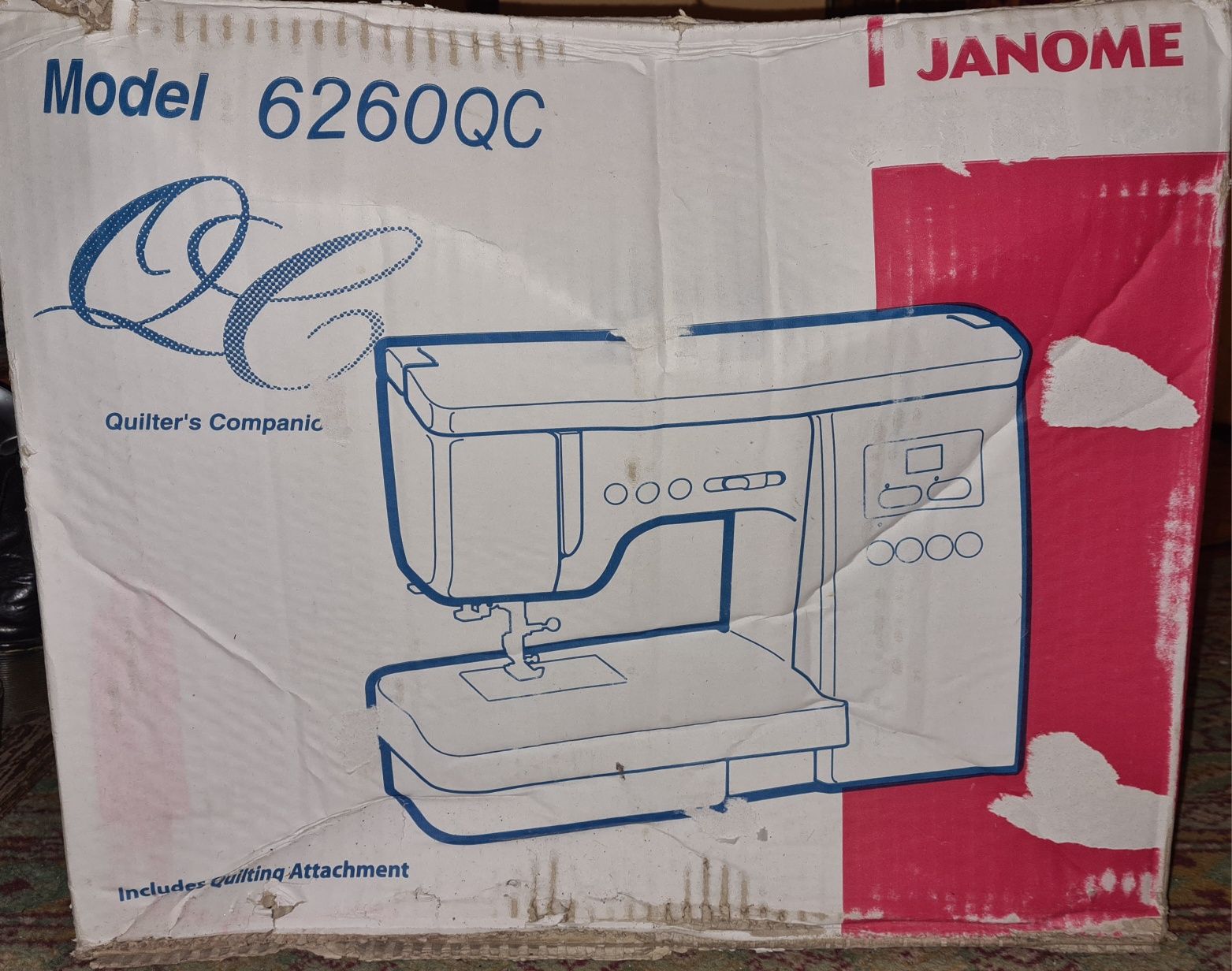 Швейна машинка Janome 6260 QC