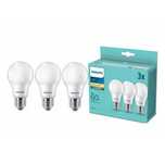 Żarówki LED E27 806 lm 2700K A60 Philips komplet 3 szt.