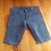 szorty jeans bermudy LEE w34 l32