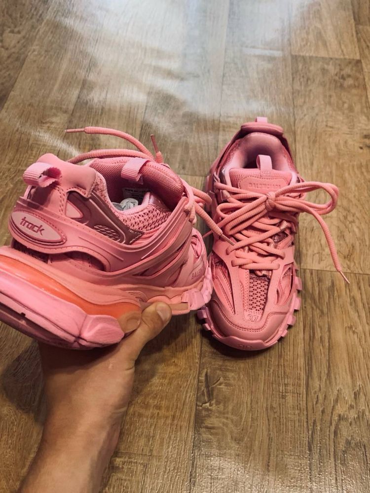 Кросівки Balenciaga Track 1 Pink Баленсіага Трек 1 Рожеві