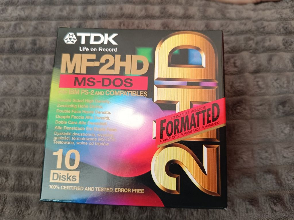 Dyskietki TDK MF-2HD 1,44MB