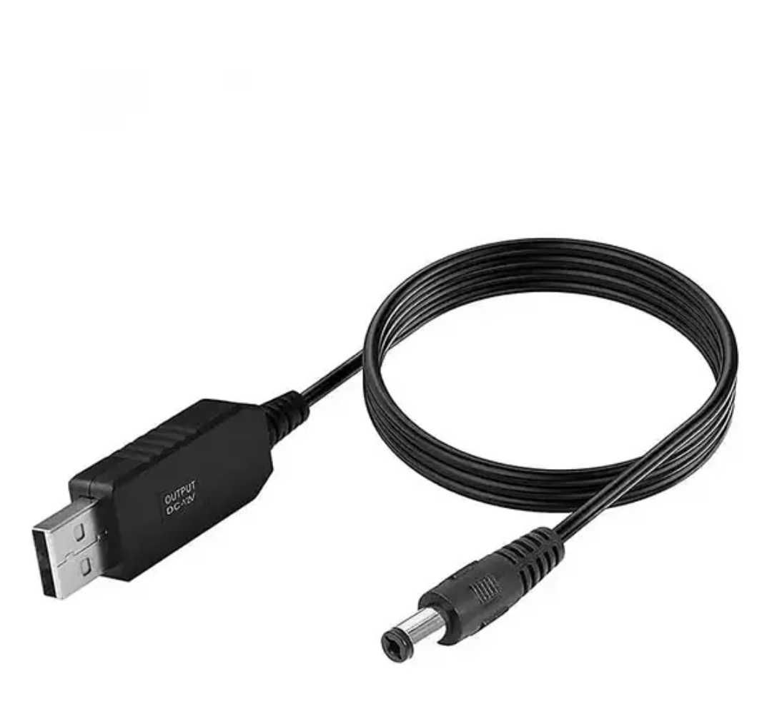Кабель живлення USB-DC для роутера 12V,  роутера Wifi / USB кабель