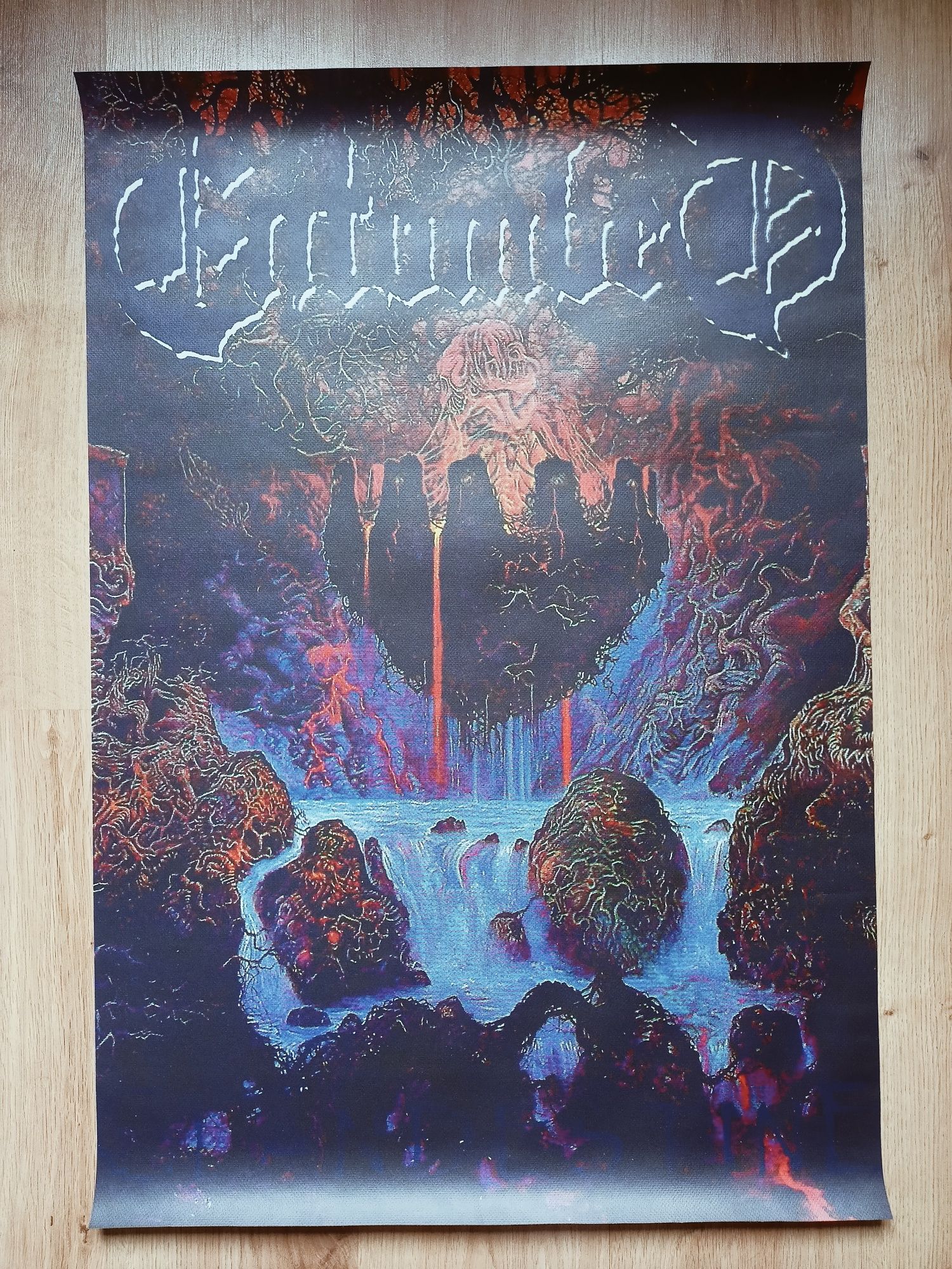 Plakat Entombed "Clandestine" Death metal