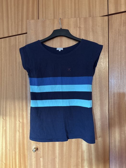 polo play azul marinho