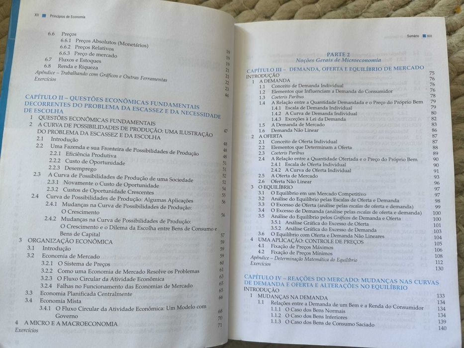 Livro "Princípios de economia" de Carlos Passos, Otto Nogami