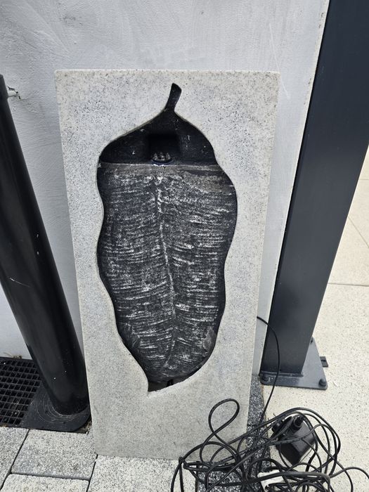 Fontanna ścienna,  ogród wodospad.