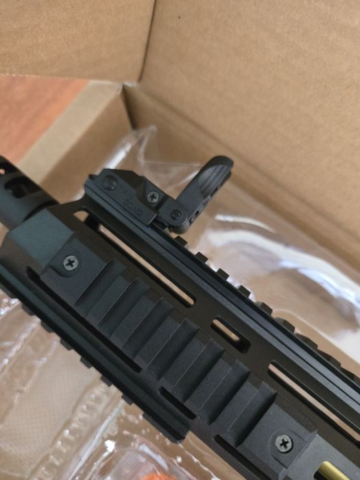 Nowy Czarny Karabin na kulki żelowe do zabawy