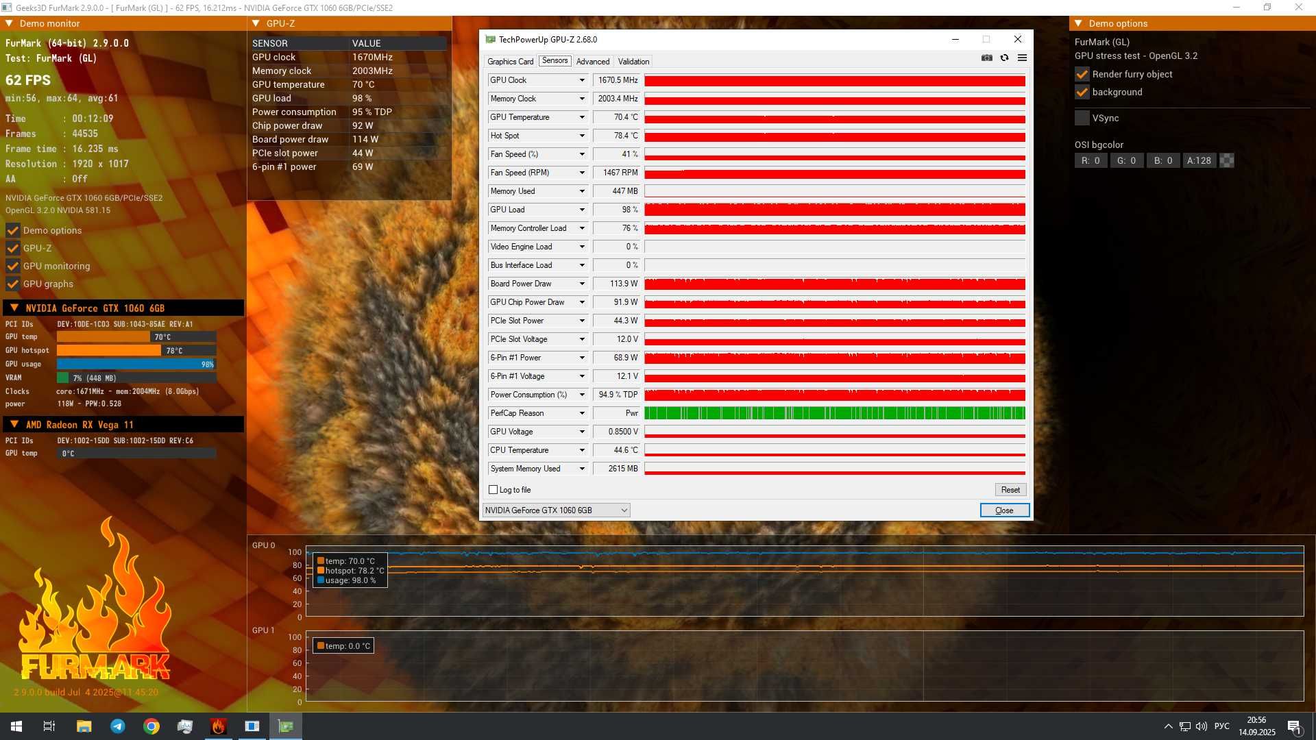 Відеокарта ASUS GTX 1060 OC Dual 6GB GDDR5 – потужність для ігор!
