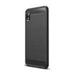Carbon Case Elastyczne Etui Pokrowiec Xiaomi Redmi 7A Czarny