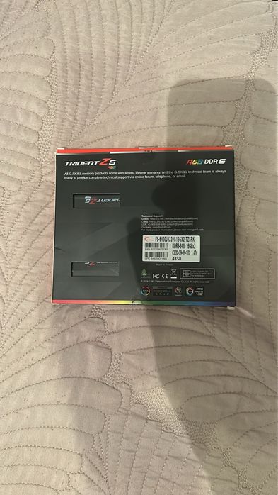 RAM trident z5 rgb 6400 32gb