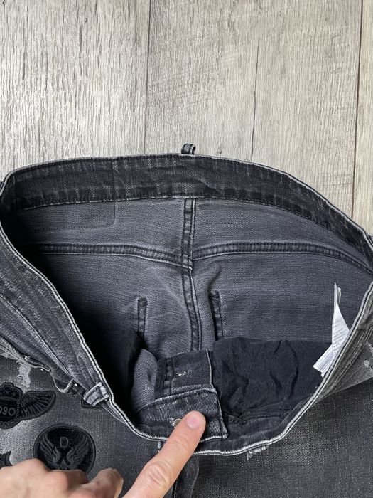 Dsquared 2 джинсы штаны 31 S-M размер черные