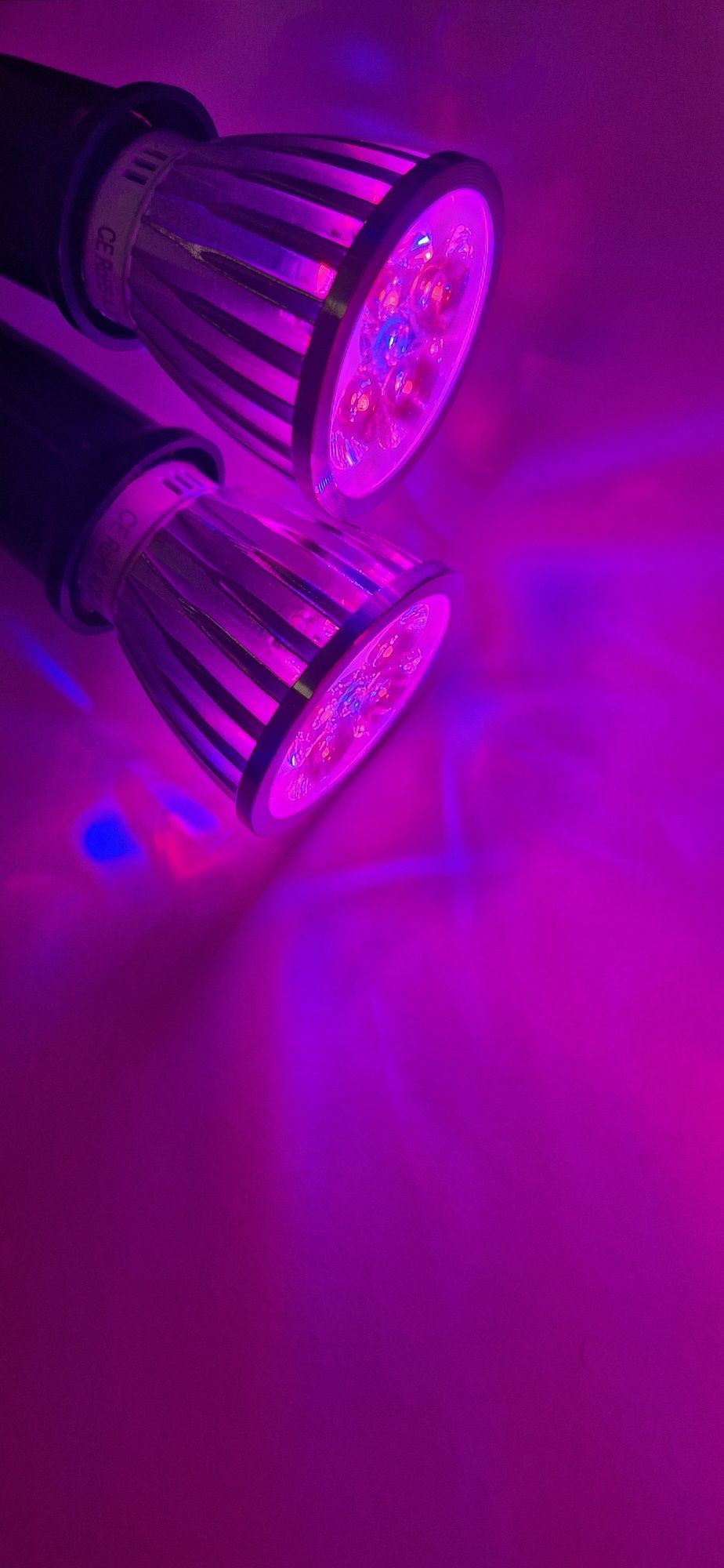 2 lampy do doświetlania roślin (wzrostu) w zestawie z podwójnym klipem