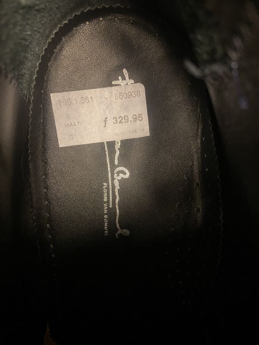 Чоловічі шкіряні ботінки бренду  Floris van Bomml (42,5 розмір)